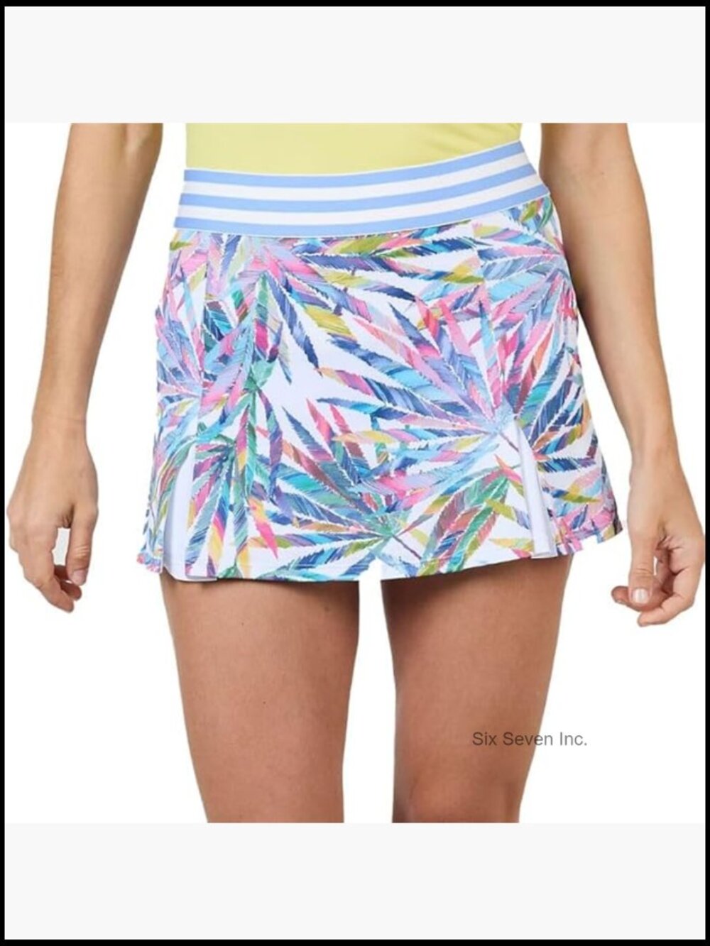 UV Protection 13 inch Active Skirt Flouncy Hem Golf Tennis